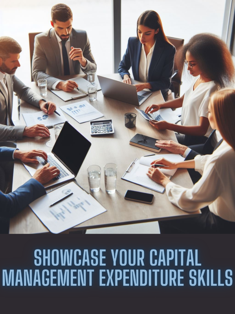 Showcase Your Capital Expenditure Skills