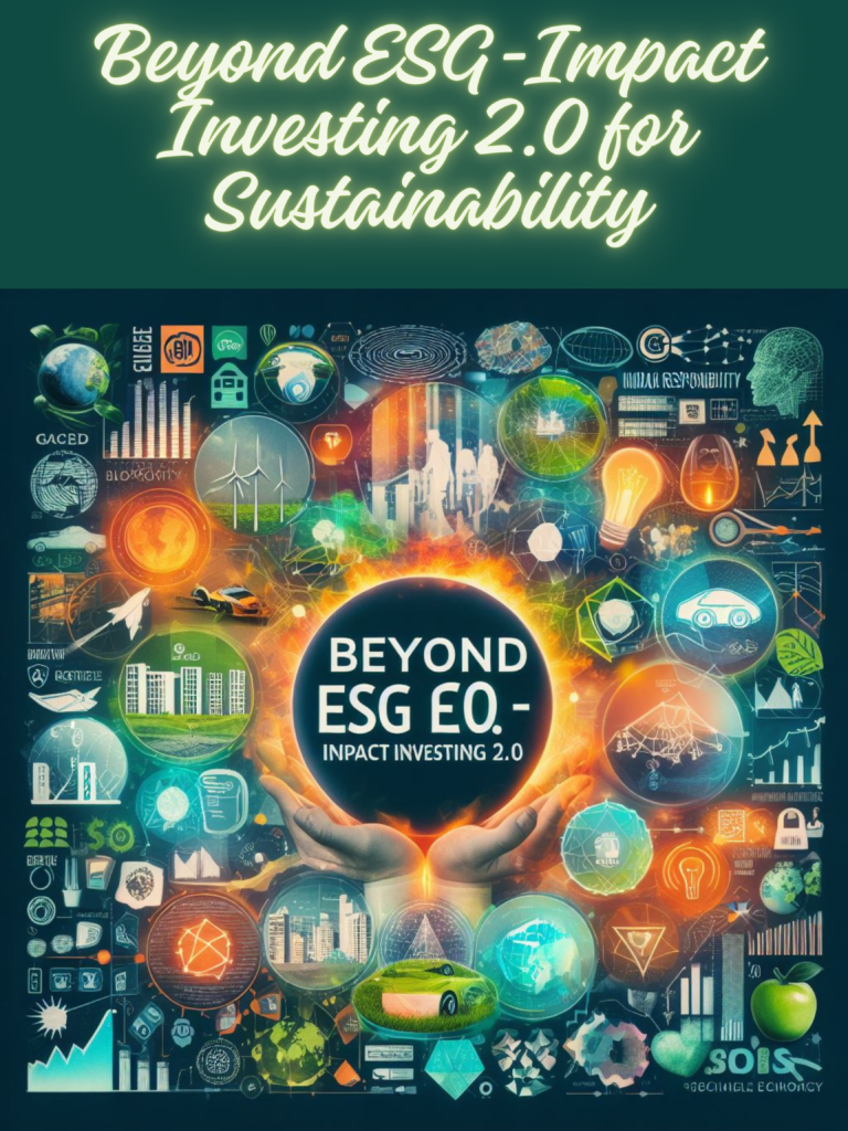 Beyond ESG-Impact Investing 2.0 