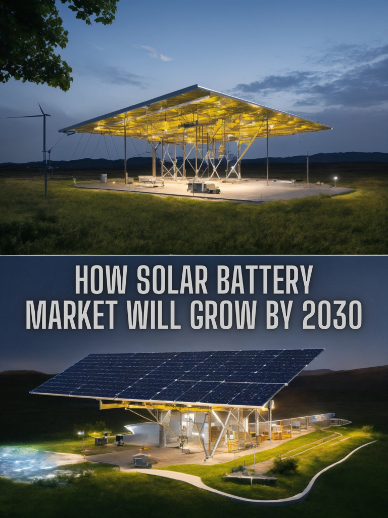 Solar Battery Market: Powering a Greener Tomorrow