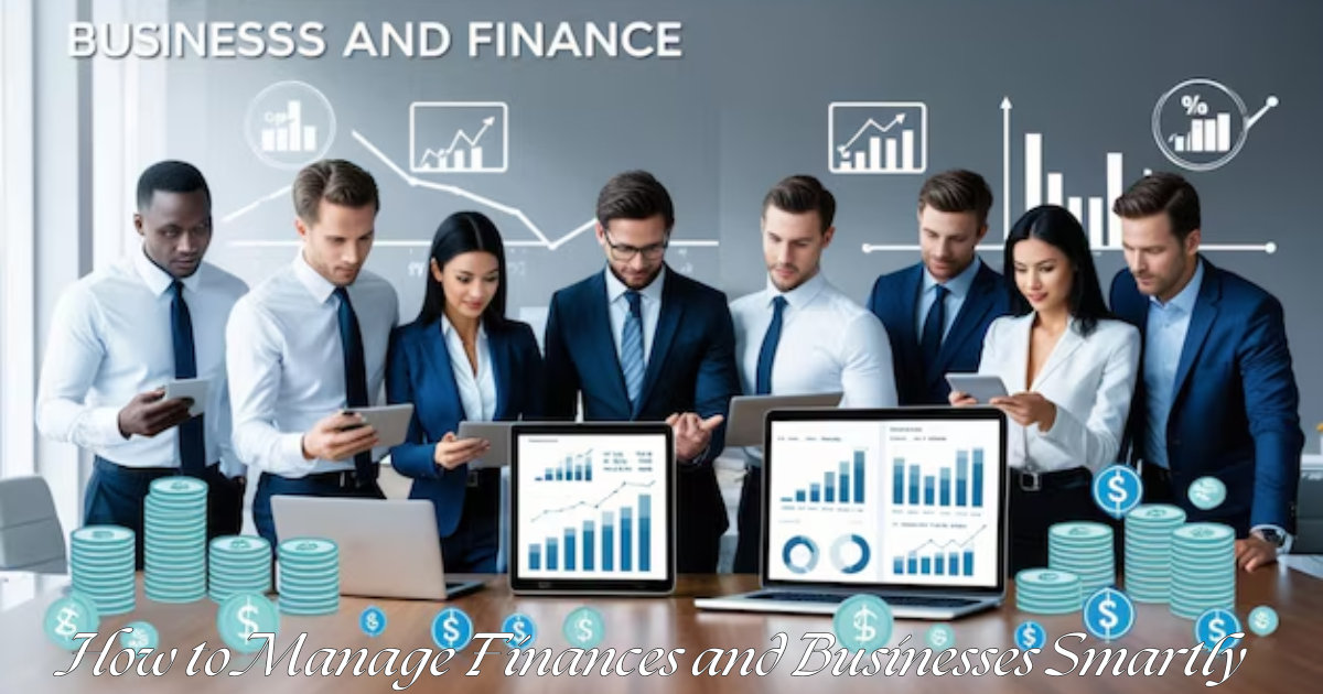 How to Manage Finances and Businesses Smartly